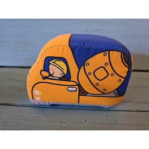 Melissa & Doug K's Kids Pull-Back Cement Truck 9 Mo- 4yrs Blue And Orange Color - Picture 5 of 8